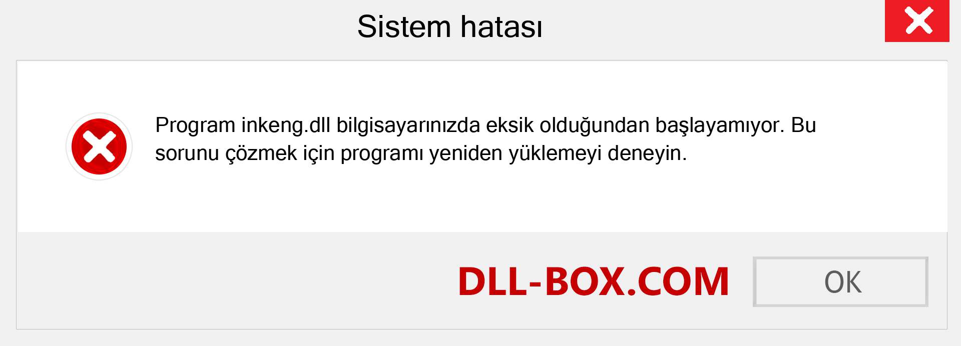 inkeng.dll dosyası eksik mi? Windows 7, 8, 10 için İndirin - Windows'ta inkeng dll Eksik Hatasını Düzeltin, fotoğraflar, resimler